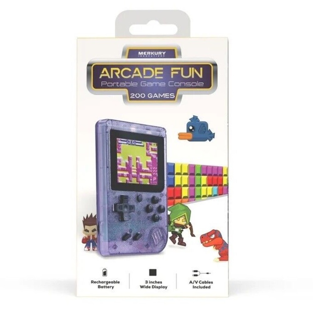 Arcade Fun👾🎮Portable Game Console